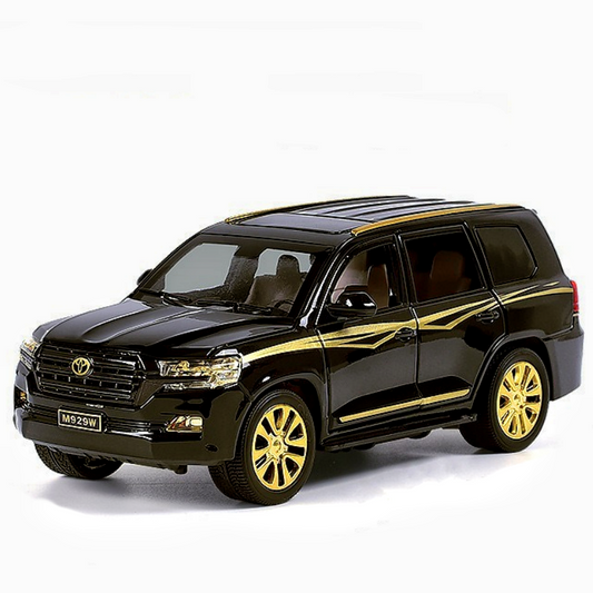 Land Cruiser Gold Edition Metal Diecast Car